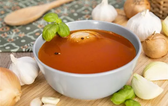 Kalte Tomatensuppe - Suppe mal anders